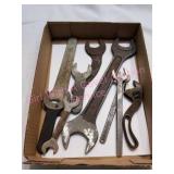 Misc Vintage Open End Wrenches Offset Wrench