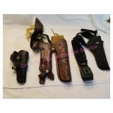 Leather Crafted Pistol Holders & other holders