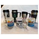 Variety of Ducks Unlmited & Pheasants Forever cups