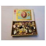 Variety of Yellow, Cream & Other Buttons