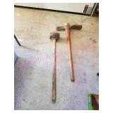 Pick Axe & Sledge Hammer