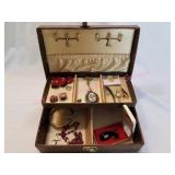 Jewelry Box with Variety, West Germany Jewelry etc