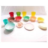 Vintage Melamine Pastel Bowls, Texasware etc
