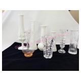 Lead Crystal Vases, Milk Glasses Vases