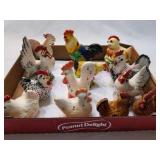 Vintage Rooster/Chicken Salt & Peppers
