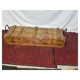 Antique Military Cannon Ammo Box