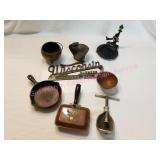 Vintage Wis Burner Sign, Cast & Copper, Nutcraker