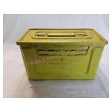 Vintage Military Ammo Box .50 M2