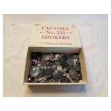 Variety of Gray Buttons