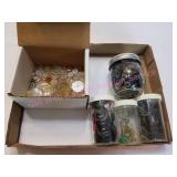 Glass Buttons, & Other Misc Buttons