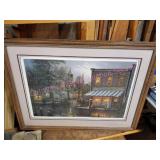 "Gentle Showers" by Jesse Barnes Framed Print