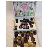 Vintage Celluloid Weave & Other Buttons