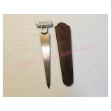 Knapp Sport Saw The Pioneer with Leather Sheath