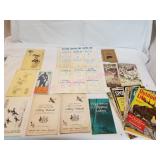 Vintagte Hunting Maps, Calling Manual, Mag Covers