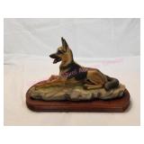 Hoffman Liquor Decanter German Shepard Empty