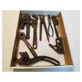 Antique Tractor Wrench (possible ford) & others