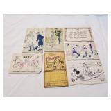Vintage Risque Comic Postcards