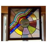 Stain Glass Windo Hanging (damage repaired)
