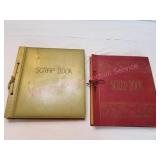 2 Hunting Scrapbooks with post cards & mag pics