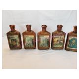1976 Beam Bicentennial Sat Eve Post Decanters