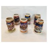 1998-2003 Budweiser Clydesdale Steins