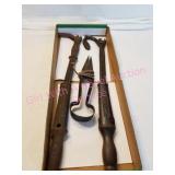 Cyclops Nail Puller, Sheep Shears, Slidehammer