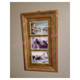 Tom Mansanarez 3 Set Print  Tracking Hounds