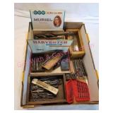 Variety of Drill Bits, Plumb Bob