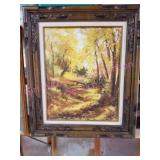 Oil on Canvas by Franzen -beautiful Frame