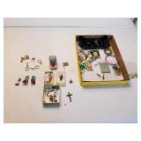 Class Ring, Earrings, Pins, Misc Jewelry