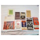 Vintage Automotive Flyers, Magazine, Service Books