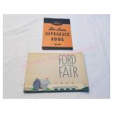 1940 Ford Deluxe Refernce Book, Ford at the Fair