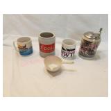 Coors Measure cup & Stein, Domex German Stein