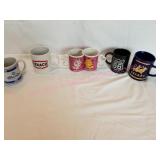 1978 Garfield Together Mugs, Texaco, Route 66