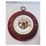 Vintage Herters West Germany Barometer rosewood
