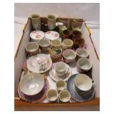 Japan Tea Cups, Saucers, Sake, Nippon