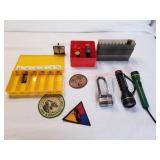 Ruger Lock, flashlights, Patches, Ammo