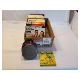 8mm films & Omega Reel to Reel Tapes