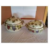 Table Tops Enamelware Casserole Dishes