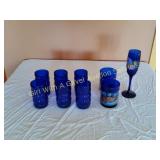 Cobalt Blue Glasses