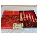 Emperor Steel Knife & Carving Set In Box