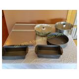 Cookie Sheets, Bundt Pan, Bread Pans,