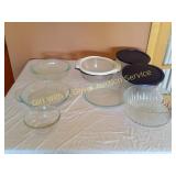 Pyrex Glassware Serving Dishes