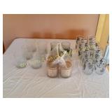 Etched Glassware, Liberty Glass Set, Etc