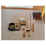 Mens Watch, Cufflinks, Necklace Marked Italy 925