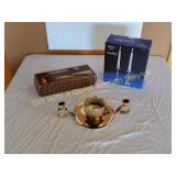 Mariner Brass Candle Snuffer, Leuchter Candlestick