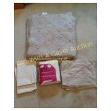 Queen Size Bedspread, Sheets, Shams