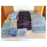 Blue Bath Towes, Hand Towels & Wash Rags