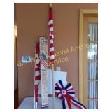 (2) 50 Star Flags, 4th of July Decor