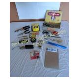 Stanley Tape, Pliers, Scissors Etc